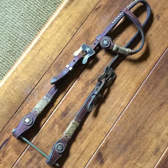 cowperson tack Other - Vintage cowperson tack western ranch riding headstall cowgirl rodeo reining hors